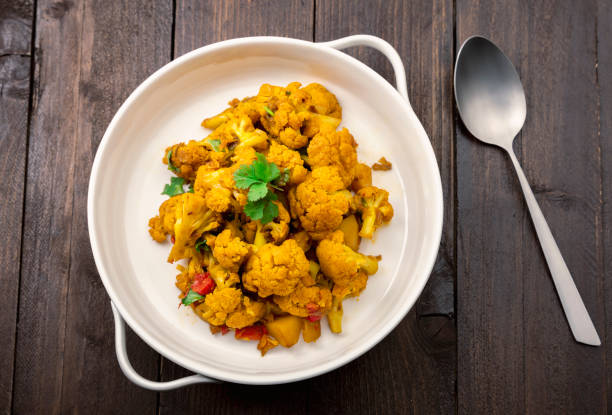 istock Indian style cauliflower with potatoes or aloo gobhi 1289217186