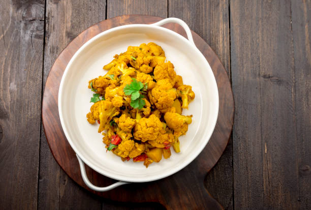 istock Indian style cauliflower with potatoes or aloo gobhi 1289217285