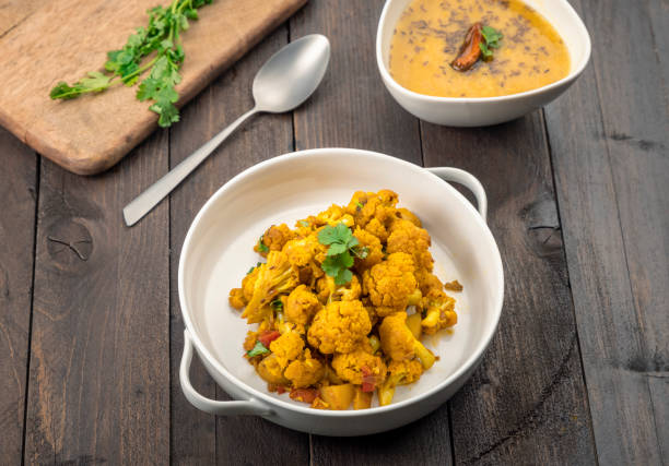 istock Indian style cauliflower with potatoes or aloo gobhi 1289217774