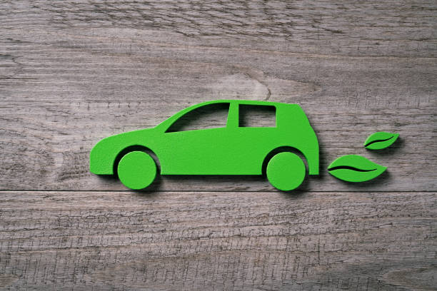 istock Green electric car concept 1289221127