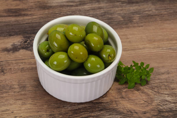 istock Green Campo Real olives in the bowl 1289223961