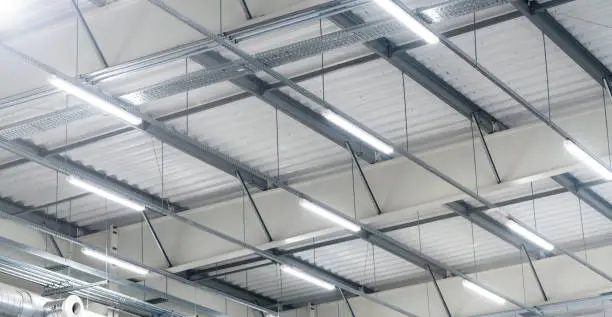 Photo of high warehouse - indoor LED lighting
