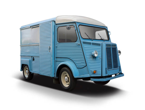 van français classique - blade white blue transportation photos et images de collection