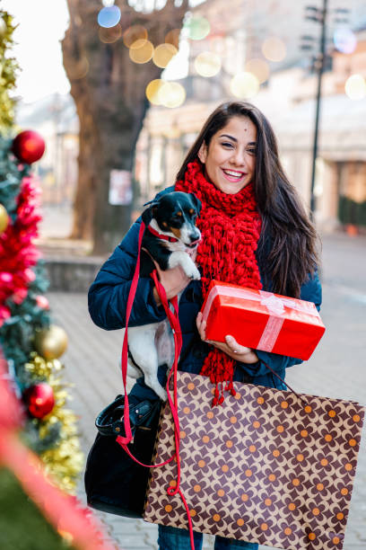 istock Woman with her dog 1289228334