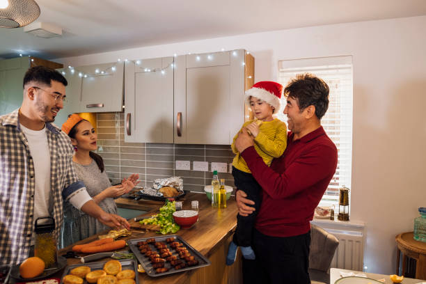 istock Grandfather Around For Christmas Dinner 1289232196