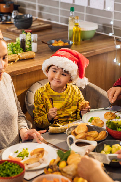 istock Happy Little Boy at Christmas 1289232280