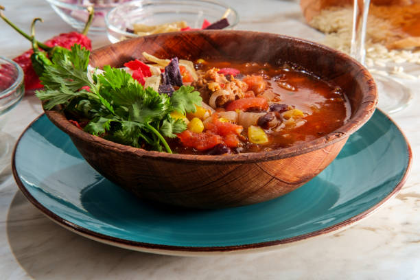 istock Mexican Chorizo Taco Soup 1289236184