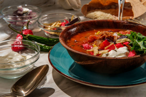 istock Mexican Chorizo Taco Soup 1289236187