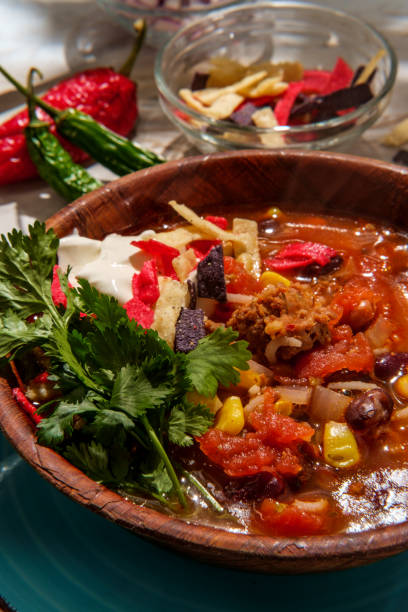 istock Mexican Chorizo Taco Soup 1289236189