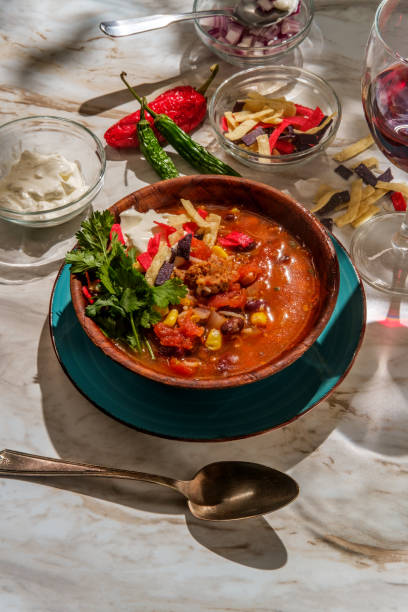 istock Mexican Chorizo Taco Soup 1289236215