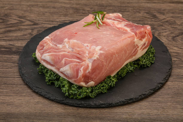 istock Pork meat piece for cooking 1289240856