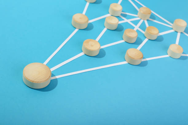 istock branching of information from the center. 1289249891