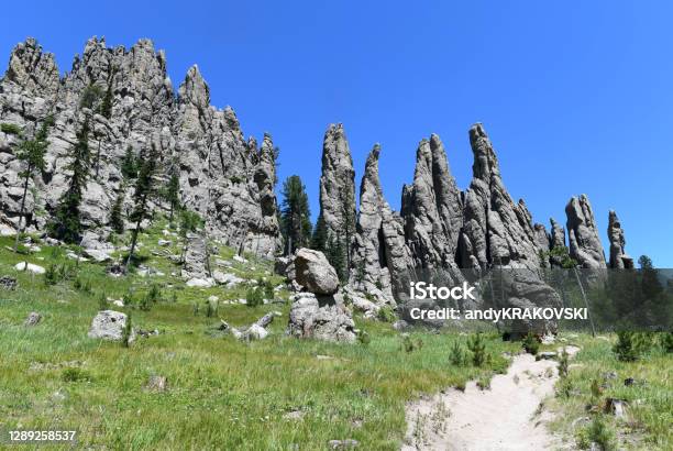 Cathedral Spires Black Hills South Dakota United States Stock Photo - Download Image Now
