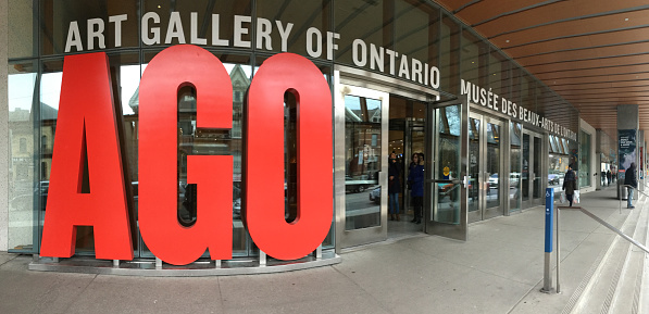 The Entrance of the Art Gallery of Ontario, Toronto