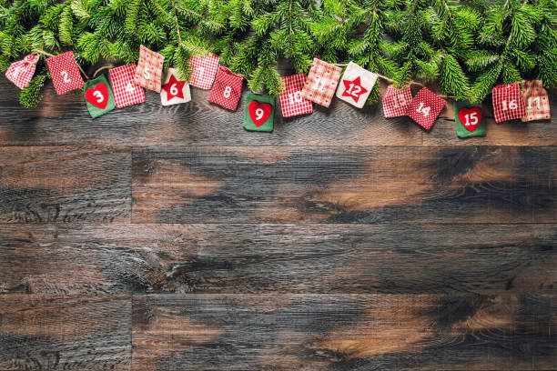 istock Advent calendar Christmas gifts decoration 1289279616