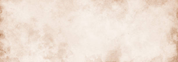 istock Blank beige banner background, vintage paper 1289291037