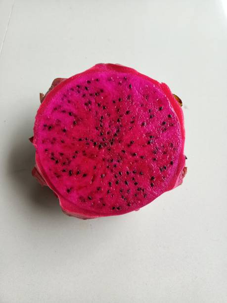 istock Close-up of a delicious dragon fruit 1289292034