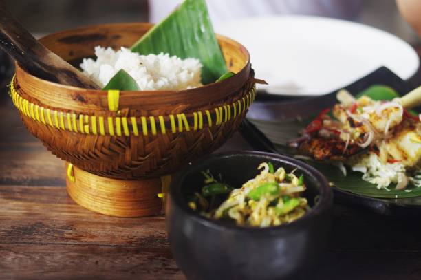 istock Balinese Indonesian rice crackers 1289311226