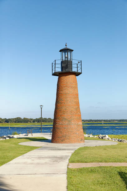 istock Lighthouse at Lake in Kissimmee, Florida 1289316816