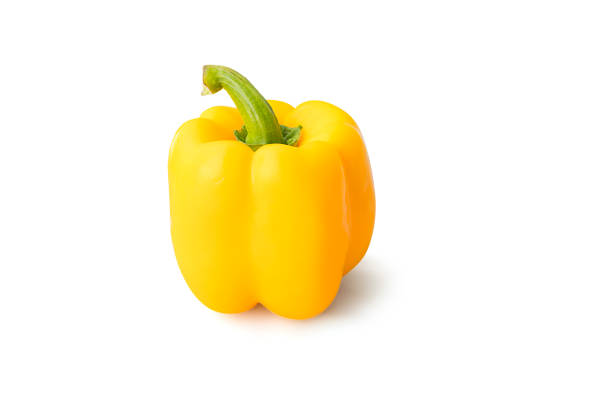 Bell Pepper, Pepper - Vegetable, White Background, Vegetable, Cut Out