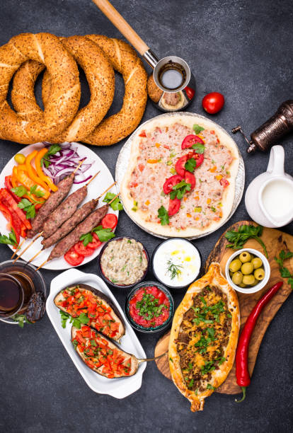 istock Traditional Turkish or Middle eastern dishes 1289321923