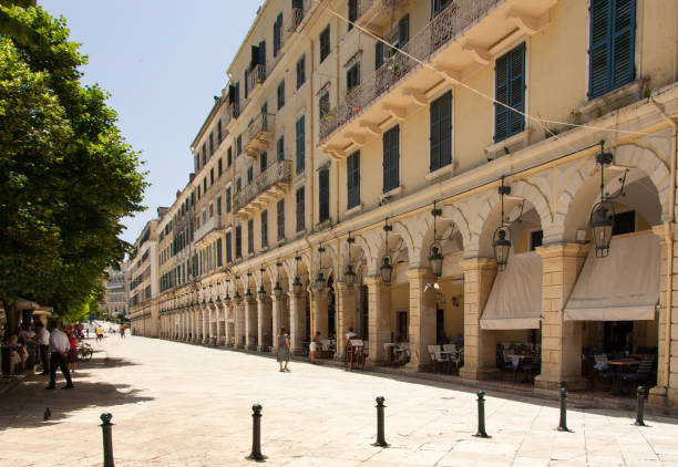 istock Liston in Kerkyra, Corfu 1289330537