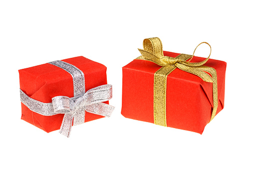 Gift, Gift Box, White Color, Confetti, Box - Container