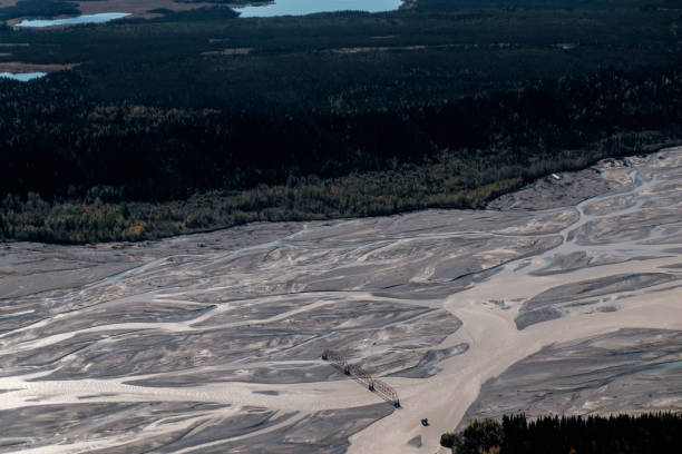 istock Sightseeing flights over the Wrangell-St. Ellias, Alaska, USA. 1289334457