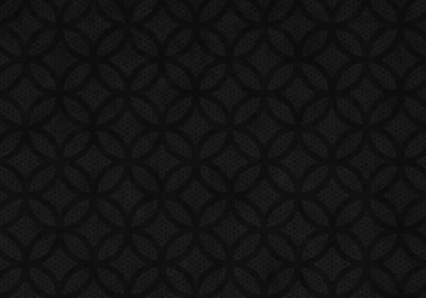 istock Black texture of Japanese paper 1289336354