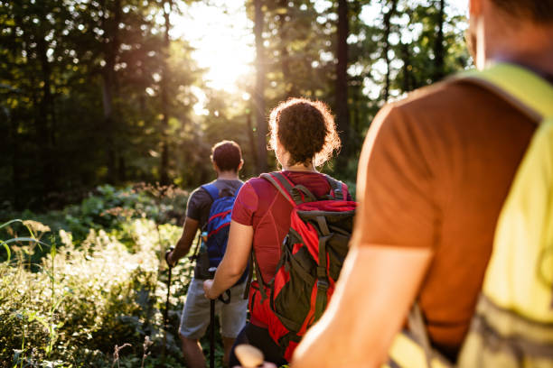 istock Friends climbing the mountain 1289341955