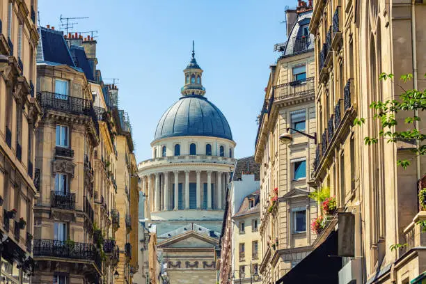 Skyline Paris with Panthéon