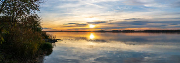 istock Sunset at a lake in autumn 1289357321
