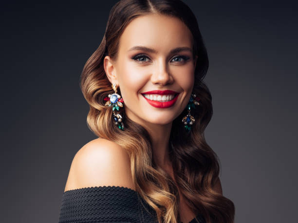 istock Beautiful young girl with nice sincere smile 1289357514
