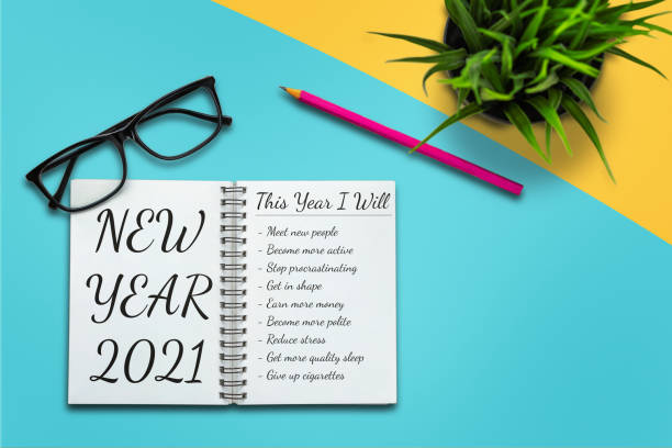 istock 2021 Happy New Year Resolution Goal List 1289359608
