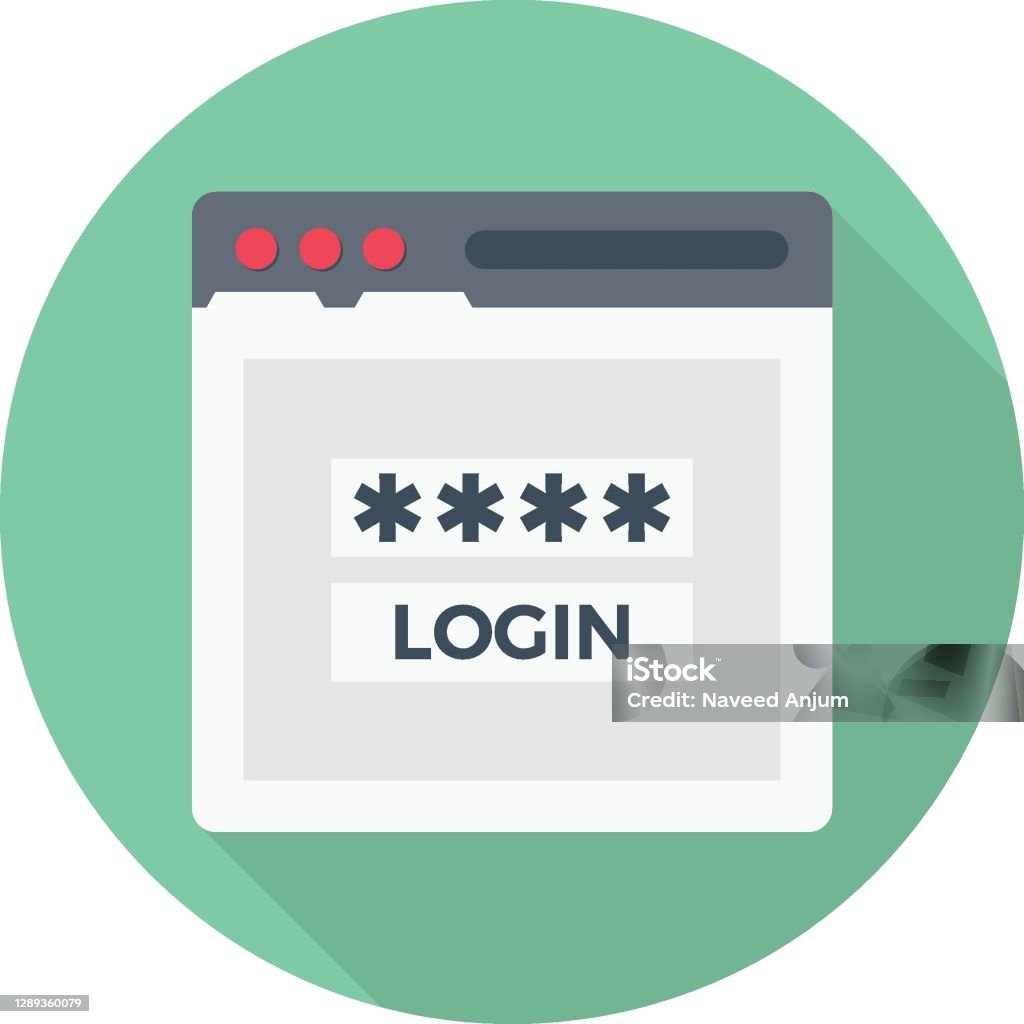 Login Password Stock Illustration - Download Image Now - Business ...
