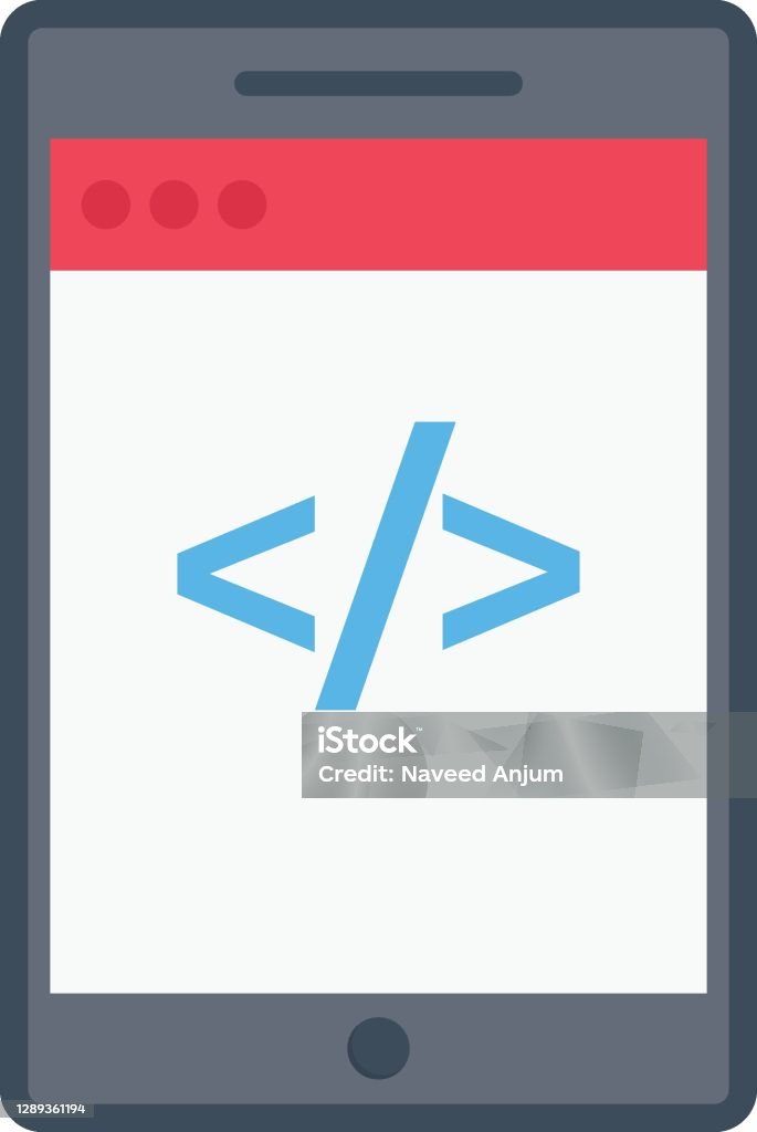 Image Coding Mobile Mobile Coding Stock Illustration - Download Image Now - Backgrounds ...