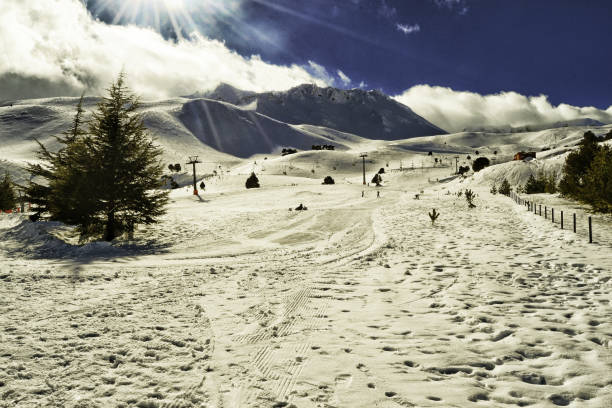 istock snowy weather on a winter day 1289365329