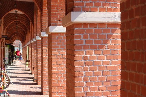 brick arch perspective