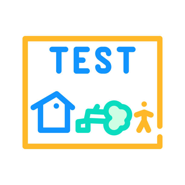 test house tree child color icon vector illustration test house tree child color icon vector. test house tree child sign. isolated symbol illustration neuropsychology stock illustrations