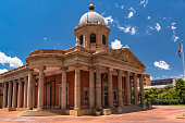 Fourth Raadsaal historic building of Free State Provincial Legislature Bloemfontein