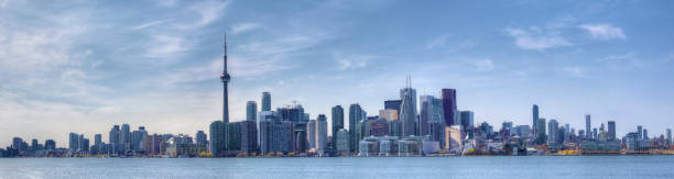 istock Panoramic view of the skyline of Toronto, Canada 1289383802
