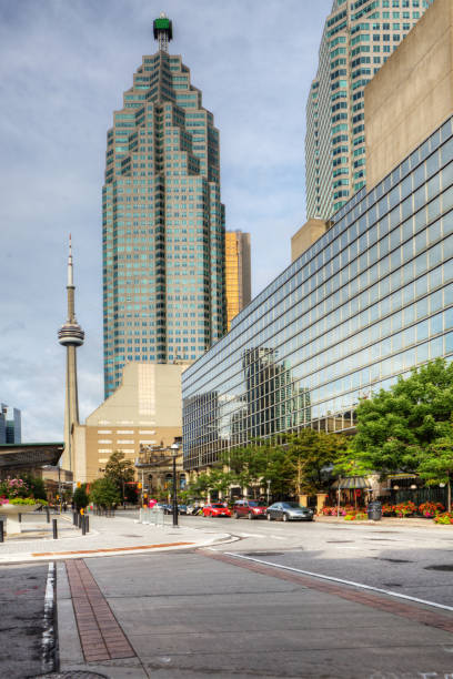 istock Vertical Toronto scene with CN tower in background 1289387165