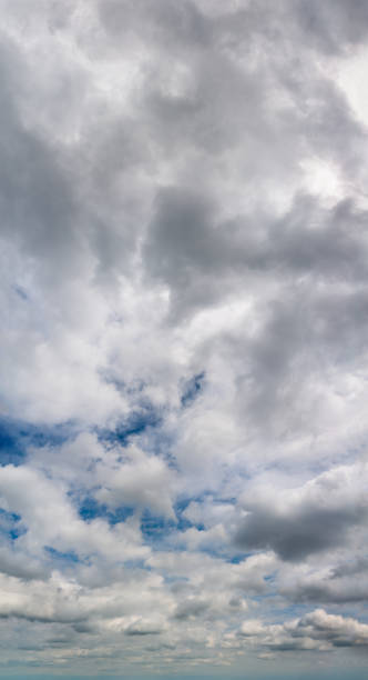 istock Fantastic clouds against blue sky, panorama 1289393007