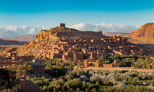 Ksar of Ait-Ben-Haddou heritage site near Ouarzazate, Morocco