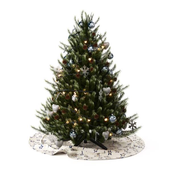 istock Fabulous Christmas tree with ornaments 1289398445