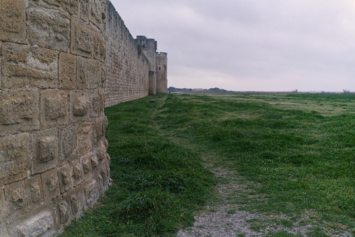 Walls of Aigues Mortes, Camargue