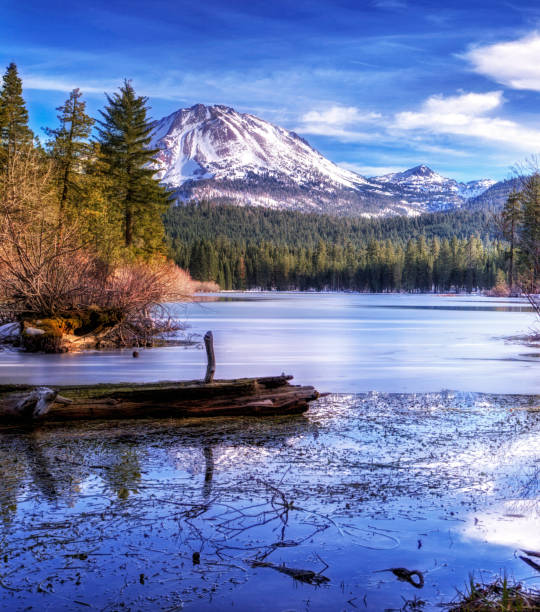 leave peak - mt lassen imagens e fotografias de stock