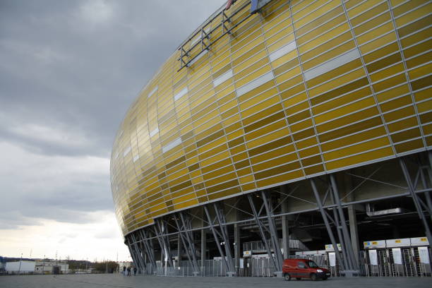 danzig, polen pge arena - the football association stock-fotos und bilder