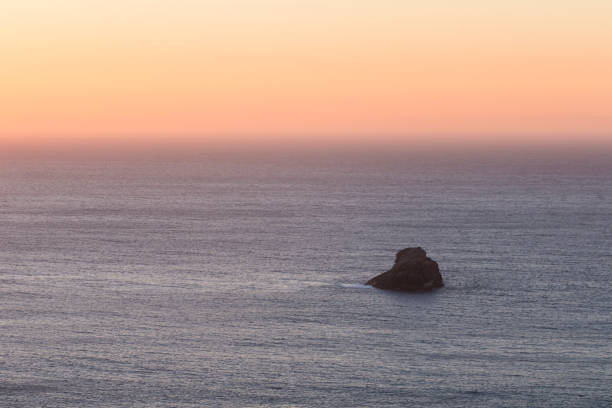 istock Cabo finisterre, Spain. Last lights on Europe 1289421935