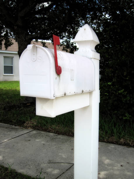 istock White metal residential mail box 1289422016
